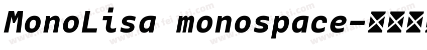 MonoLisa monospace字体转换